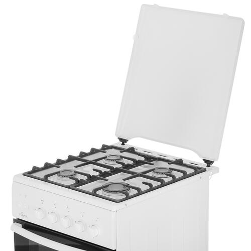 Купить Газовая плита Flama LFG 24244 W белый  9973271. Характеристики, отзывы и цены в Донецке