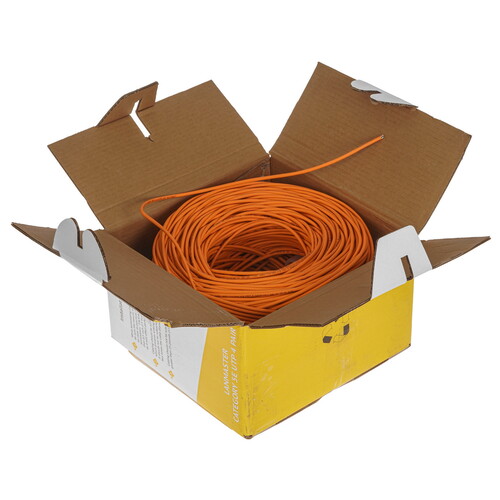 Купить Витая пара Lanmaster LAN-5EUTP-PT-LSZH-OR  9308712. Характеристики, отзывы и цены в Донецке