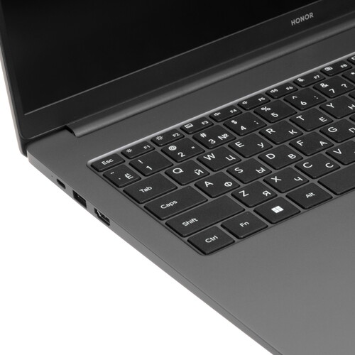Купить 16" Ноутбук HONOR MagicBook X16 2025 серый  5608551. Характеристики, отзывы и цены в Донецке