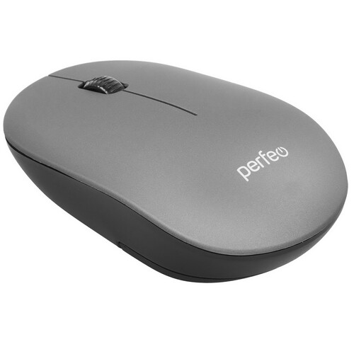 Купить Мышь беспроводная Perfeo TREND [PF_B4907] серый  9225521. Характеристики, отзывы и цены в Донецке