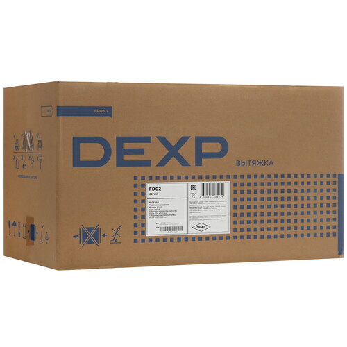 Купить Вытяжка наклонная DEXP FD02 серый/серый  9202728. Характеристики, отзывы и цены в Донецке