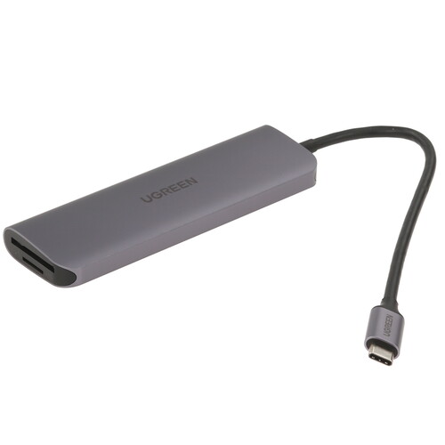 Купить Док-станция Ugreen CM195 серебристый  9154986. Характеристики, отзывы и цены в Донецке