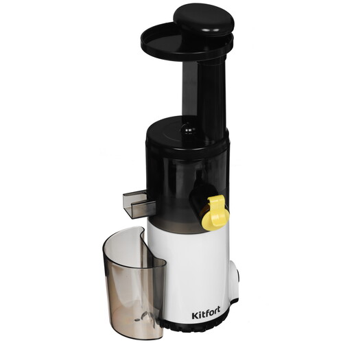 Купить Соковыжималка электрическая Kitfort КТ-1151 белый  9060037. Характеристики, отзывы и цены в Донецке