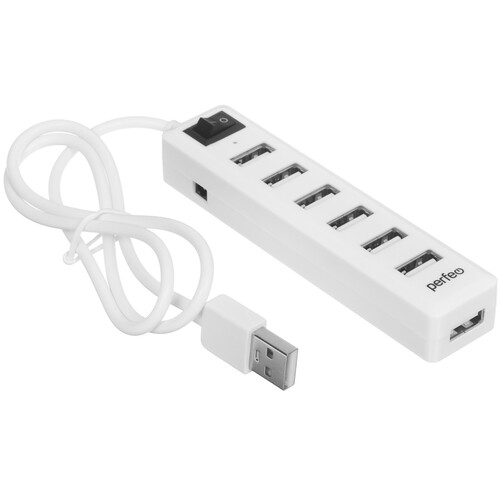 Купить USB-разветвитель Perfeo PF-H034  5481787. Характеристики, отзывы и цены в Донецке