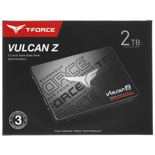 Купить 2000 ГБ 2.5" SATA накопитель TEAMGROUP VULCAN Z  5043207. Характеристики, отзывы и цены в Донецке