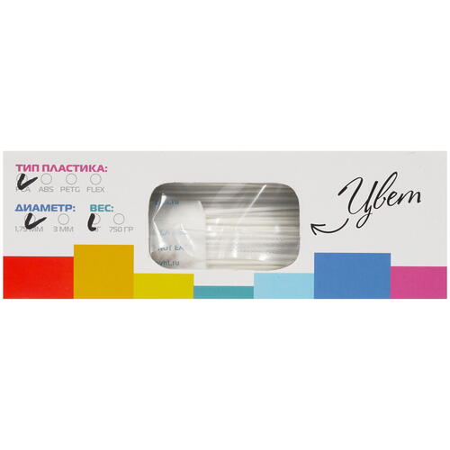 Купить Пластик Funtastique PLA-1KG-WT  1630357. Характеристики, отзывы и цены в Донецке