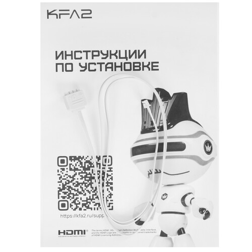 Купить Видеокарта KFA2 GeForce RTX 5070 Ti ROCK(X) OC 3FAN RGB White [57IZN6MDBVGK]  5619421. Характеристики, отзывы и цены в Донецке