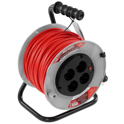 Купить Удлинитель силовой Ресанта СУ-2х1-50/2 серый  5413369. Характеристики, отзывы и цены в Донецке