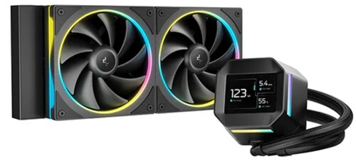 Купить Система охлаждения DEEPCOOL LM240 черная  5635695. Характеристики, отзывы и цены в Донецке