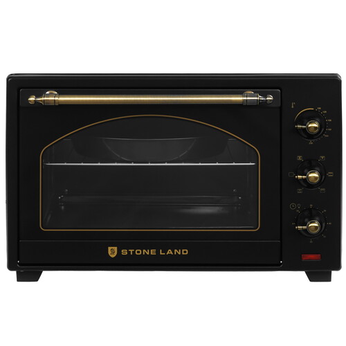 Купить Мини-печь Stone Land SLO-3801B черный  9309146. Характеристики, отзывы и цены в Донецке