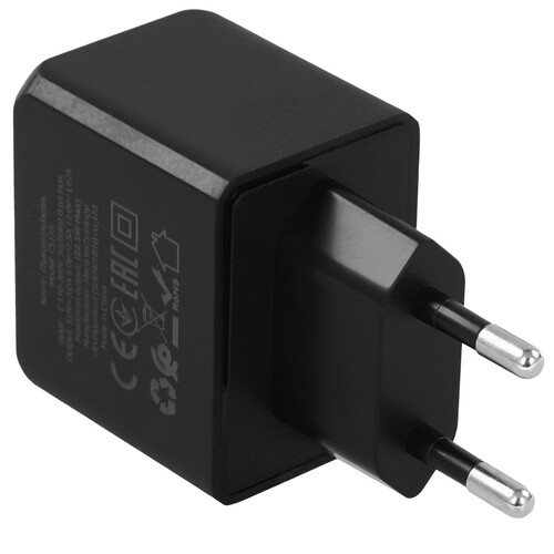 Купить Сетевое зарядное устройство Hoco CS17A черный  5609299. Характеристики, отзывы и цены в Донецке