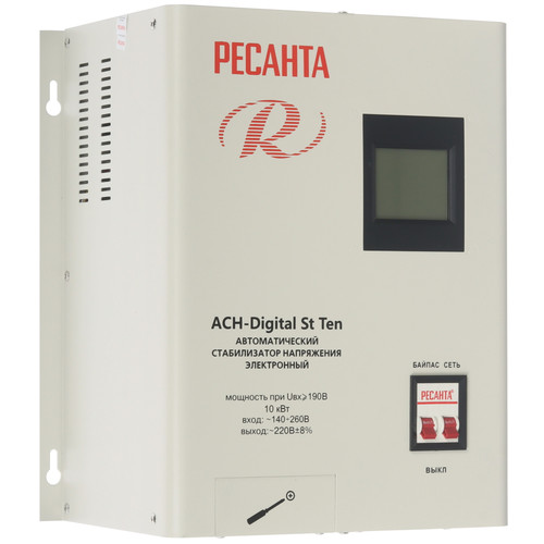 Купить Стабилизатор напряжения РЕСАНТА АСН-Digital St Ten  5637642. Характеристики, отзывы и цены в Донецке