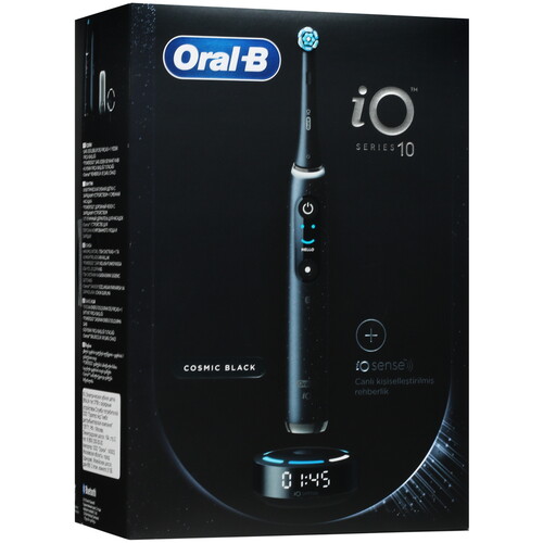 Купить Электрическая зубная щетка Braun Oral-B iO Series 10/iOM10 Cosmic черный  9058284. Характеристики, отзывы и цены в Донецке