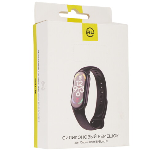 Купить Ремешок Red Line для Xiaomi Smart Band 8/ 9 черный  5607881. Характеристики, отзывы и цены в Донецке