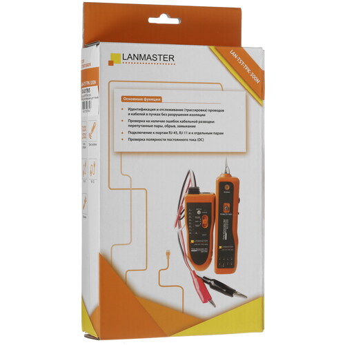 Купить Кабельный тестер Lanmaster LAN-TST-TPK-300N  9245022. Характеристики, отзывы и цены в Донецке