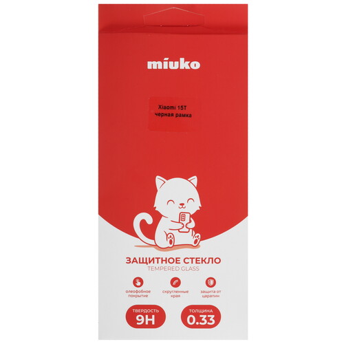 Купить Защитное стекло Miuko для экрана Xiaomi 15T  5638493. Характеристики, отзывы и цены в Донецке
