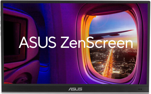 Купить 15.6" Монитор ASUS ZenScreen MQ16AHE серый  5473532. Характеристики, отзывы и цены в Донецке
