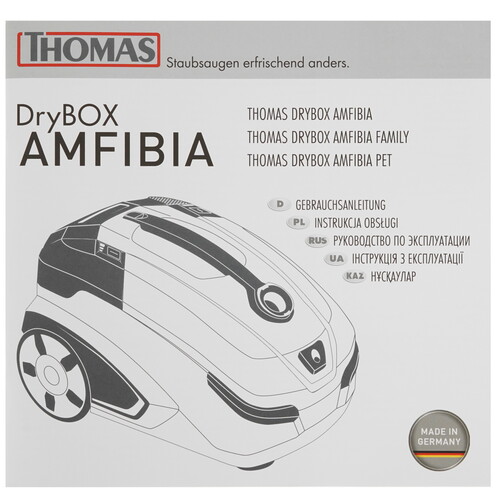 Купить Пылесос Thomas DryBox Amfibia PET черный  9902863. Характеристики, отзывы и цены в Донецке