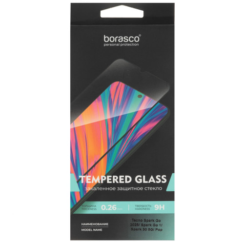 Купить Защитное стекло BoraSCO для экрана Tecno POP 9/ SPARK 30 5G/ SPARK 30C/ GO 1/ GO 2025  5628687. Характеристики, отзывы и цены в Донецке