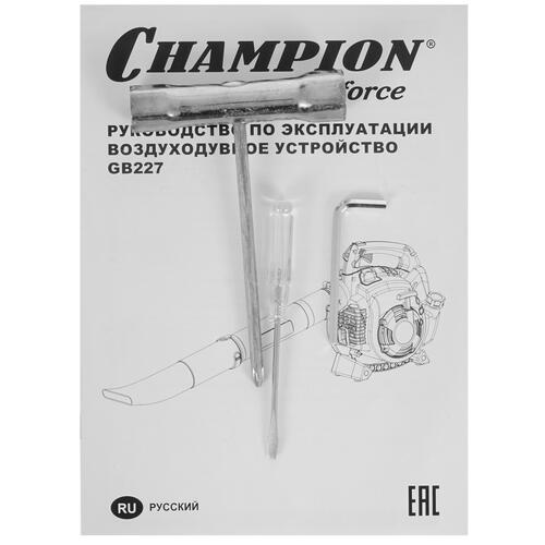 Купить Воздуходувка Champion GB227  4857358. Характеристики, отзывы и цены в Донецке