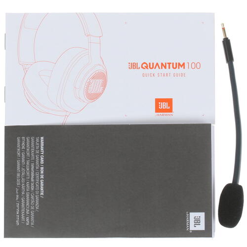 Купить Проводные наушники JBL QUANTUM 100 черный 2021  1653562. Характеристики, отзывы и цены в Донецке