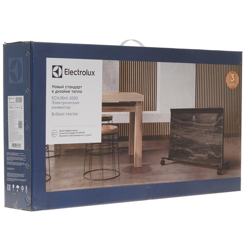 Купить Конвектор Electrolux Brilliant Marble ECH/BMI-2000  5340428. Характеристики, отзывы и цены в Донецке