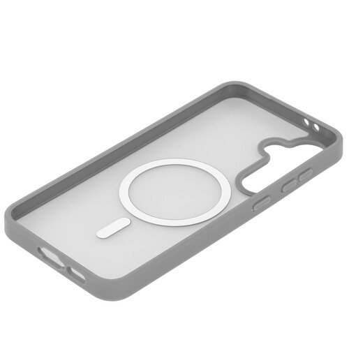 Купить Накладка  VLP Moon Case для Samsung Galaxy S24 FE серый/прозрачный  5497770. Характеристики, отзывы и цены в Донецке