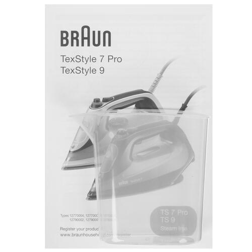 Купить Утюг Braun TexStyle 7 Pro SI7160BL синий  5319878. Характеристики, отзывы и цены в Донецке