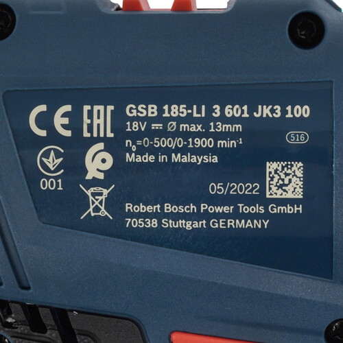 Купить Дрель-шуруповерт Bosch GSB 185-LI  9211257. Характеристики, отзывы и цены в Донецке